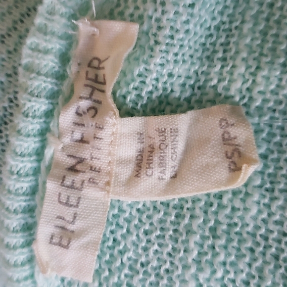 eILEEN Fisher Pullover with Asymmetrical Hem - Picture 5 of 5